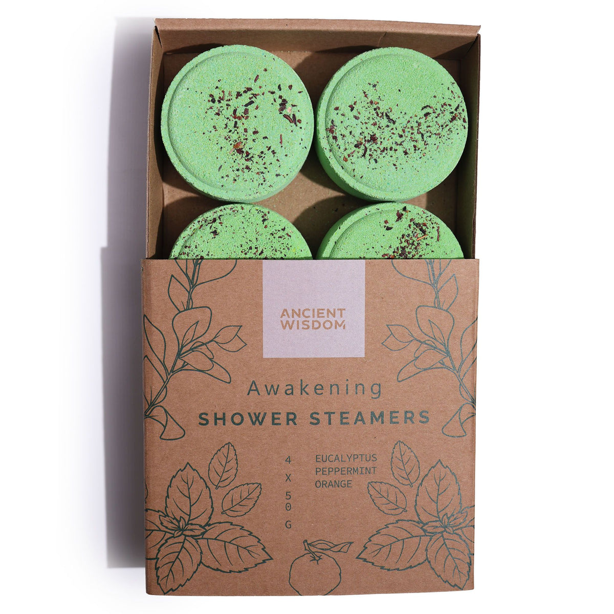 Zen Shower Steamers - Therapy Wellness Quartet - Awakening (Green)